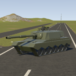Simple Main Battle Tank by Uncle T