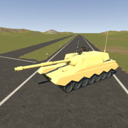 Desert Worms Simple Main Battle Tank by Uncle T
