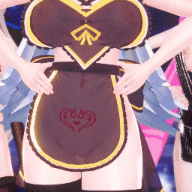 Sexy girls MMD 5𝓟 米哈游 MiHoYo Girls Group