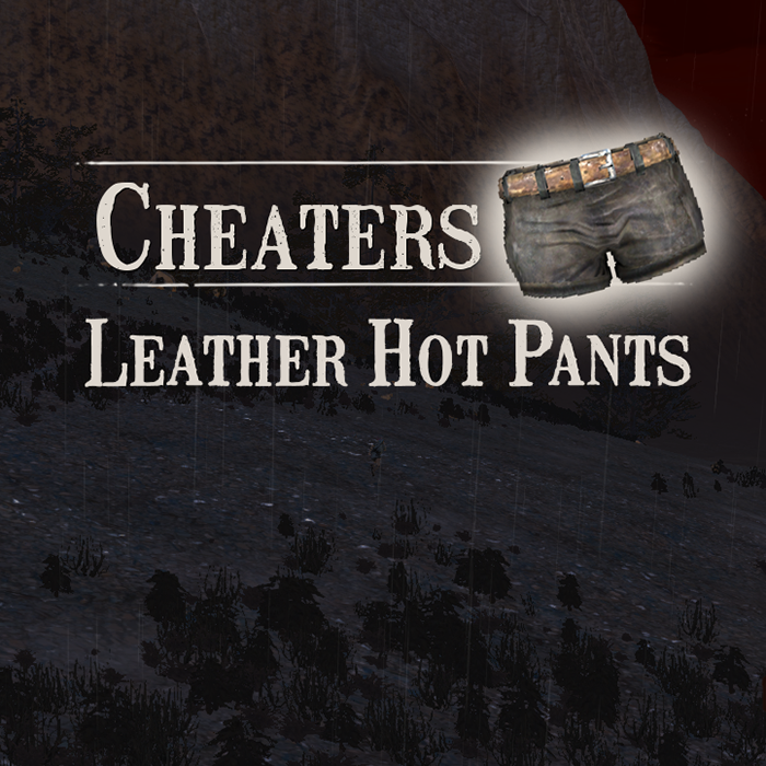 Cheater's Leather Hot Pants