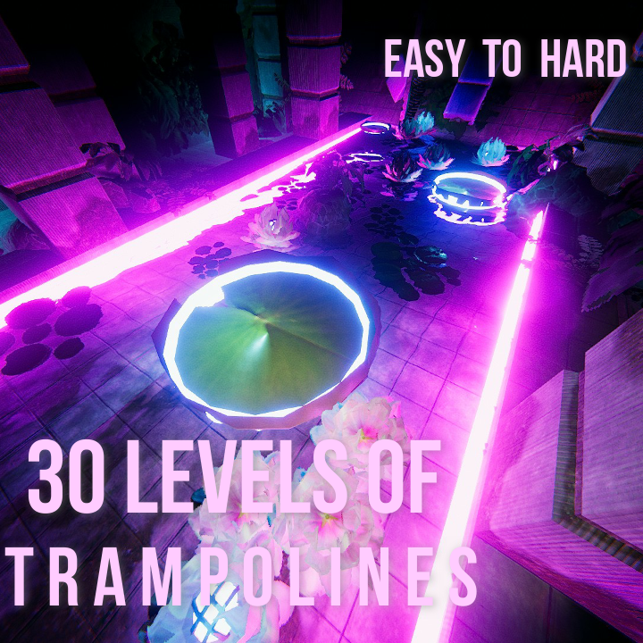 30 levels of trampolines