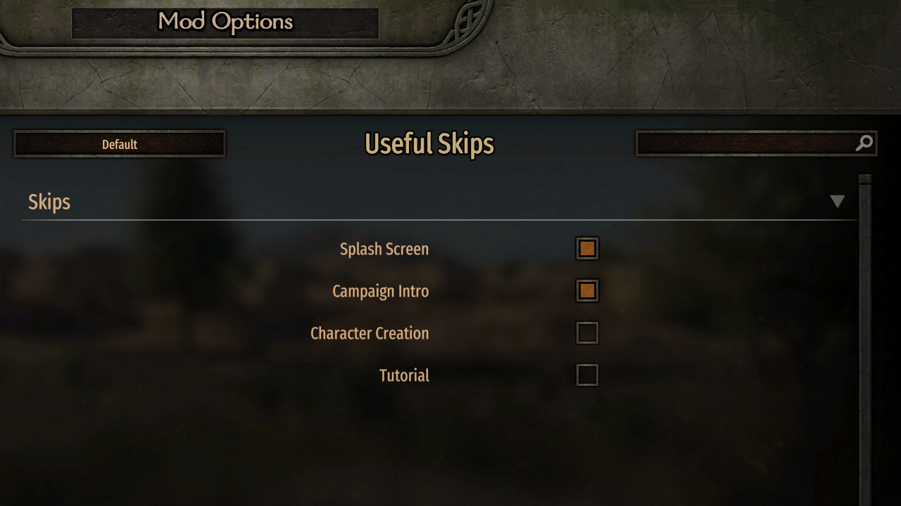 Useful Skips