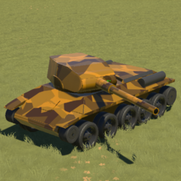 1 Man Crew Medium Tank
