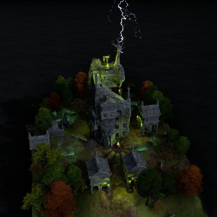 THE GRAVEYARD SPIRE (1h-DAM-challenge)
