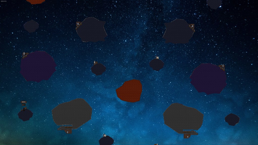 Flying forts astreoid field
