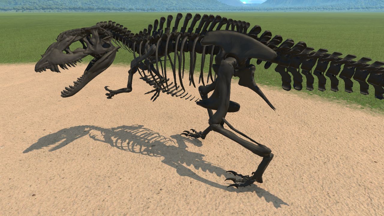 Giganotosaurus skeleton