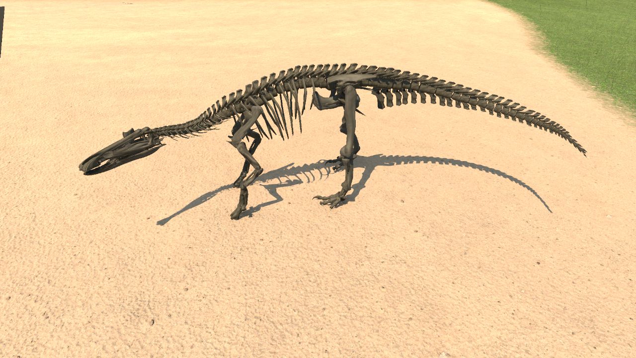 Edmontosaurus Skeleton