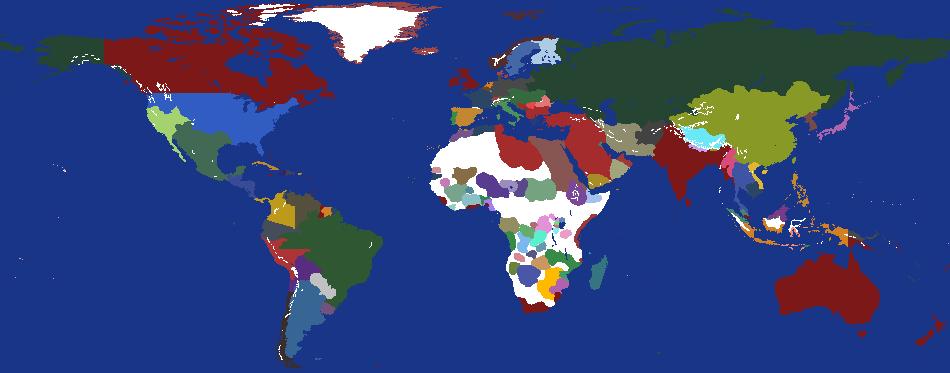 World map (1871)