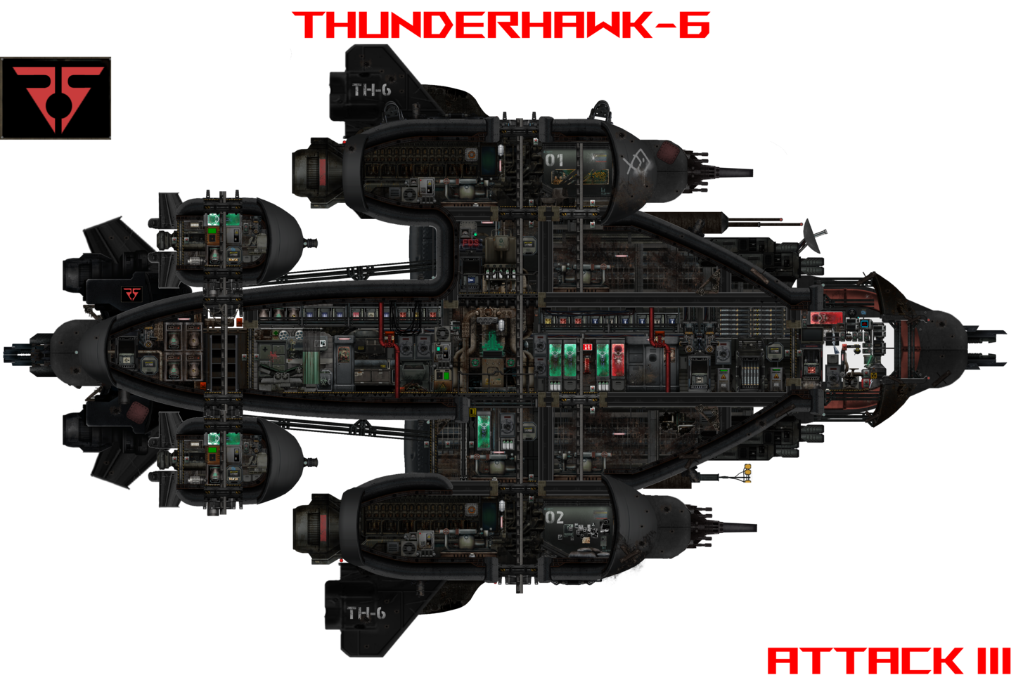 ThunderHawk-6 – Barotrauma Mod