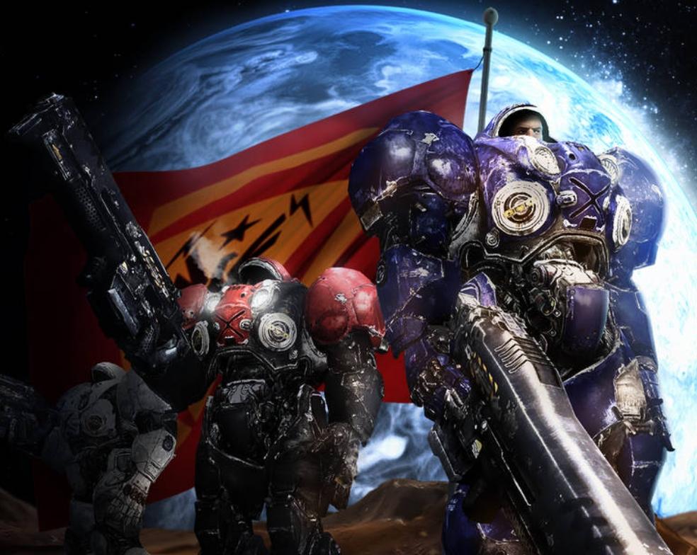 Starcraft Troopers 1: Bootcamp (with mineral gathering mechanics)
