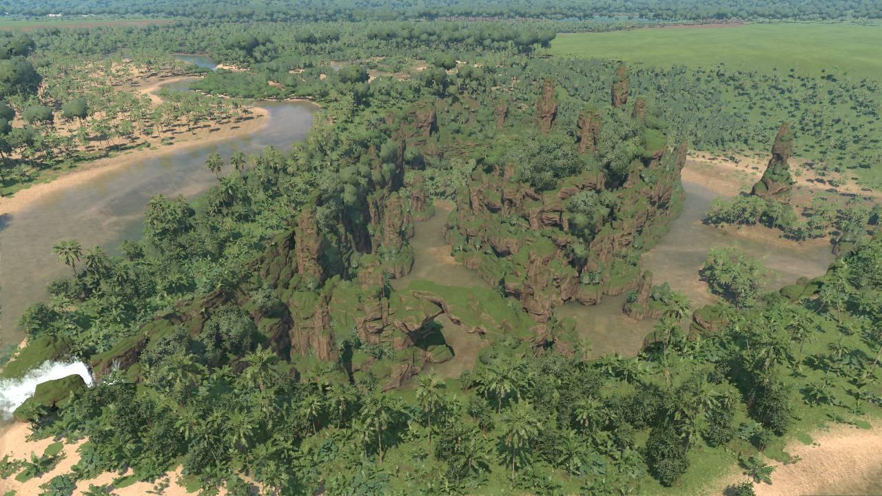 Tropical map (Natural pack)