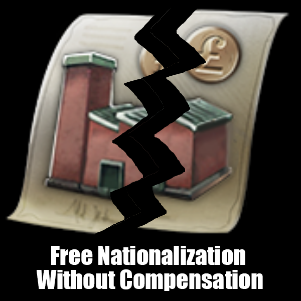 Free Nationalization Without Compensation