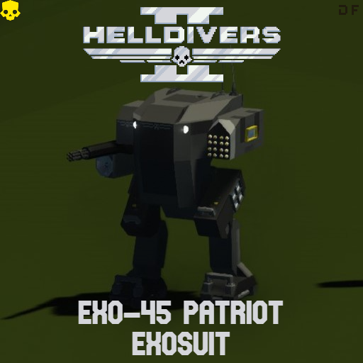 EXO-45 'Patriot' Exosuit - Helldivers 2