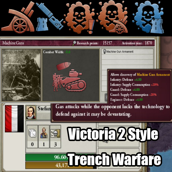 Victoria2 Style Trench Warefare