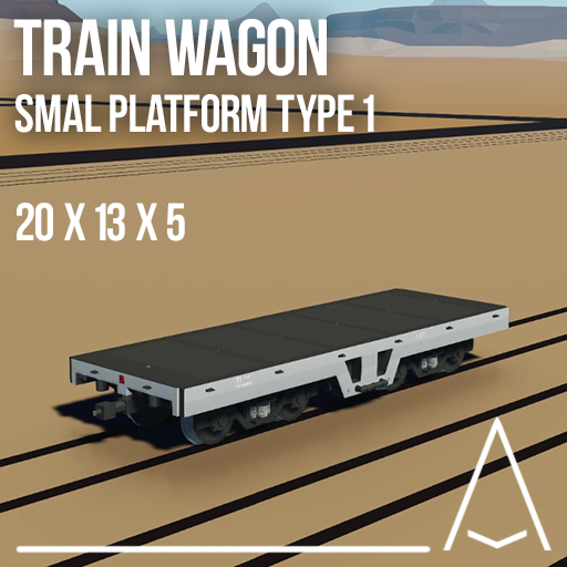 Small platform T1 wagon