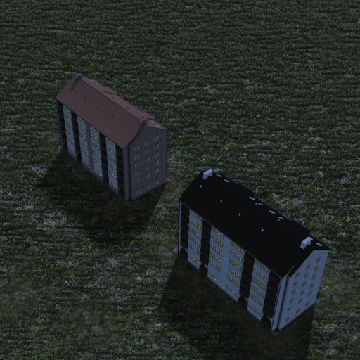Skin fix for Scandinavian brick apartments