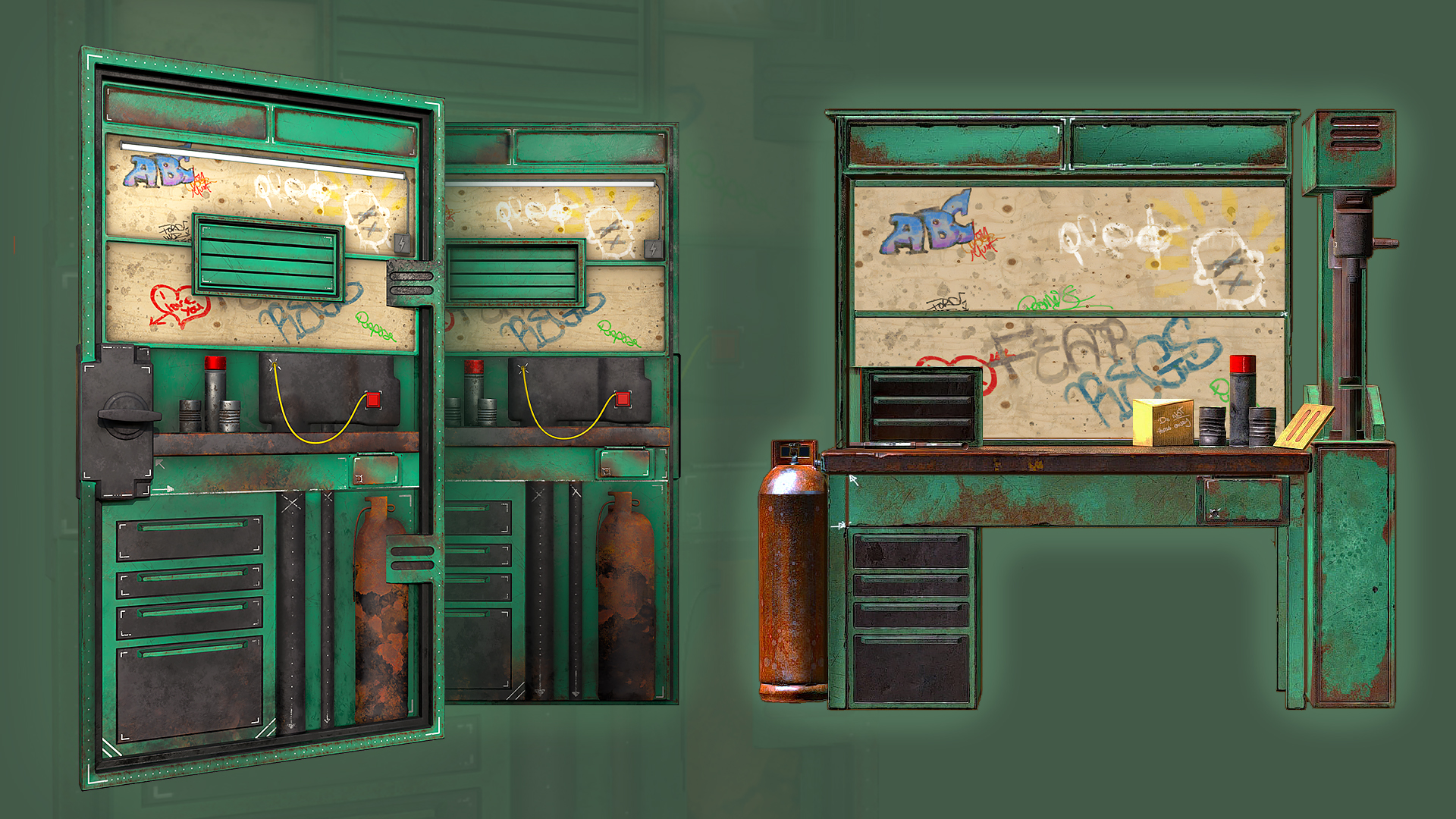 T3 Armored Door