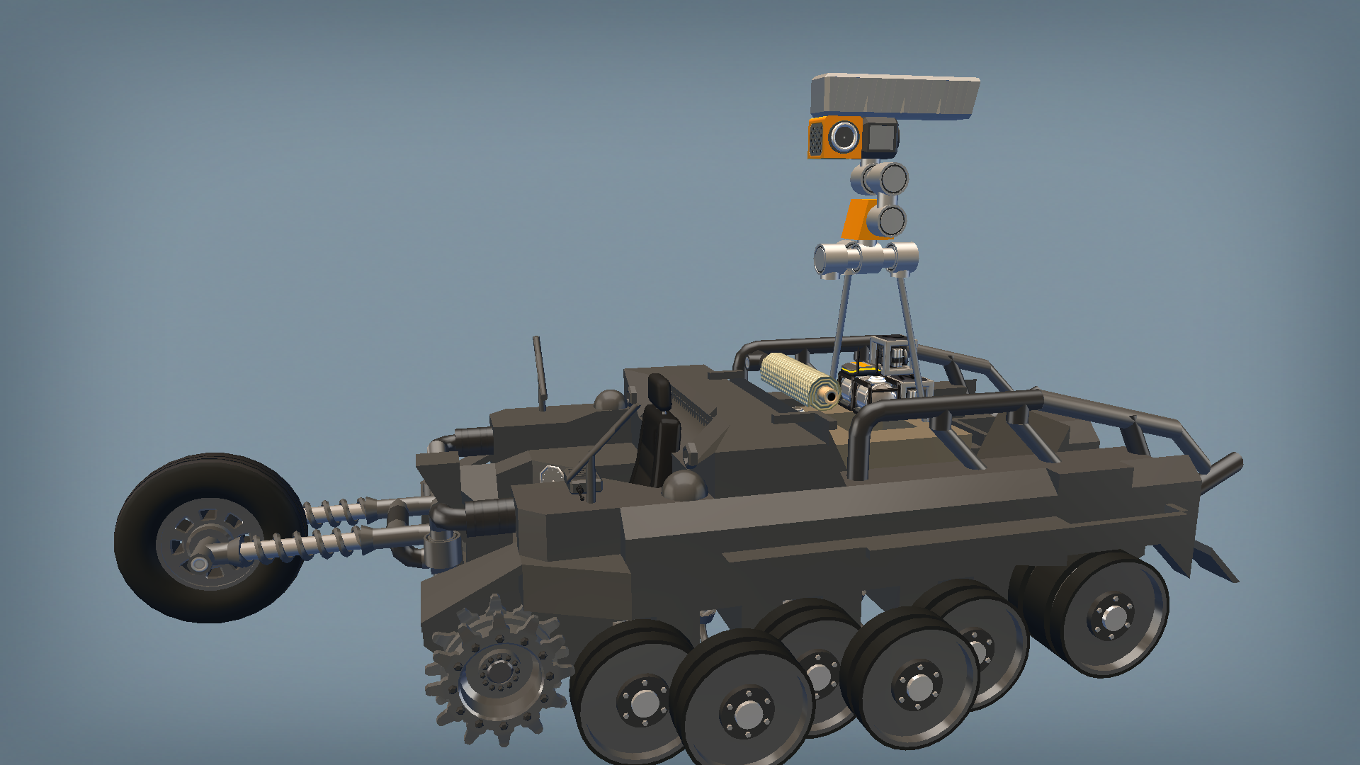 核弹发射器运载车 SDKFZ.5 无限发射核弹