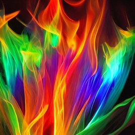 Colorful Flames