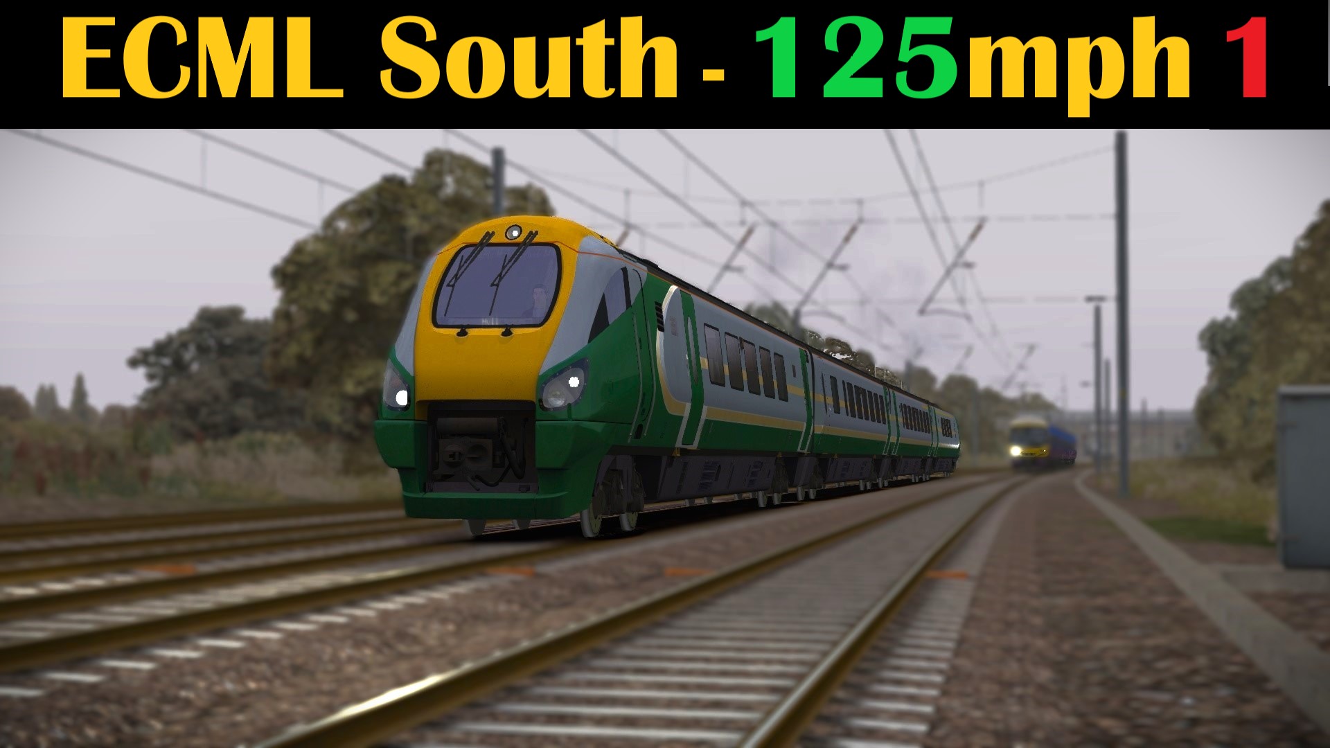 N.S1111 ECML South 125mph - Kings Cross Class 222 Hull Trains