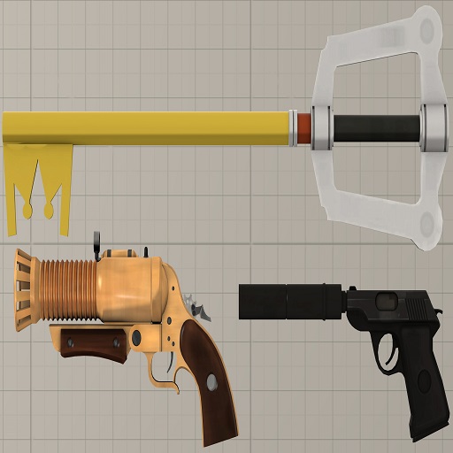 Team Fortress 2 Enhanced Small Weapons Pack #28 (Props)