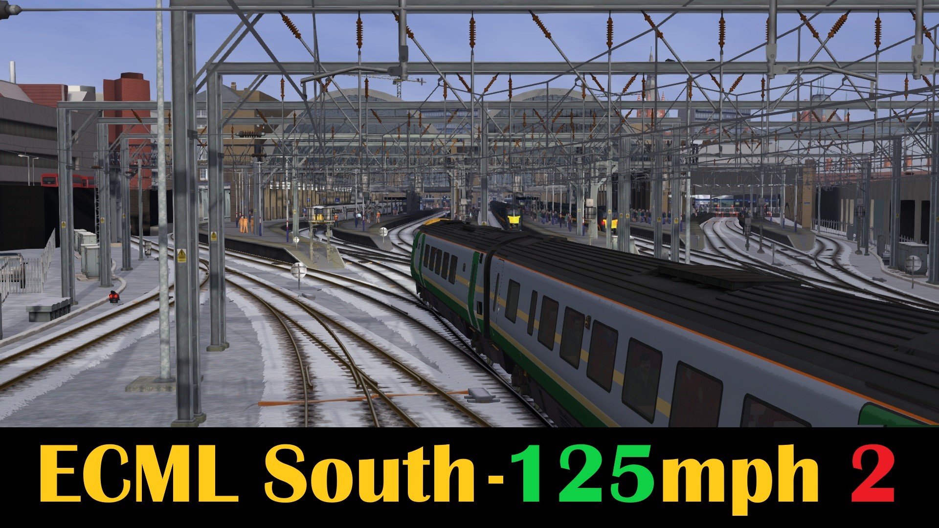 N.S1112 ECML South 125mph - Peterborough Class 222 Hull Trains