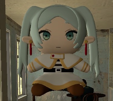 Gnome replacement - Frieren Fumo plush