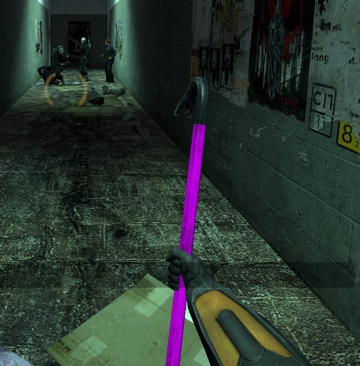 obnoxiously pink crowbar