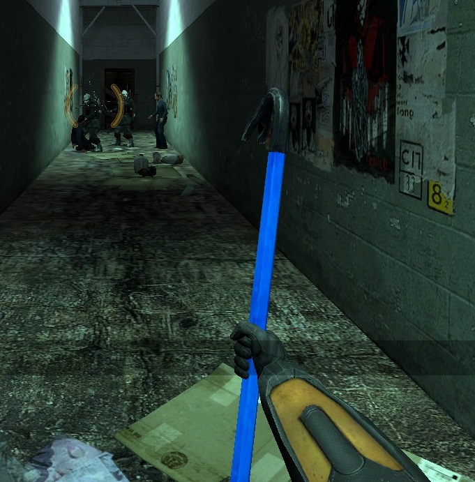 pretty blue crowbar