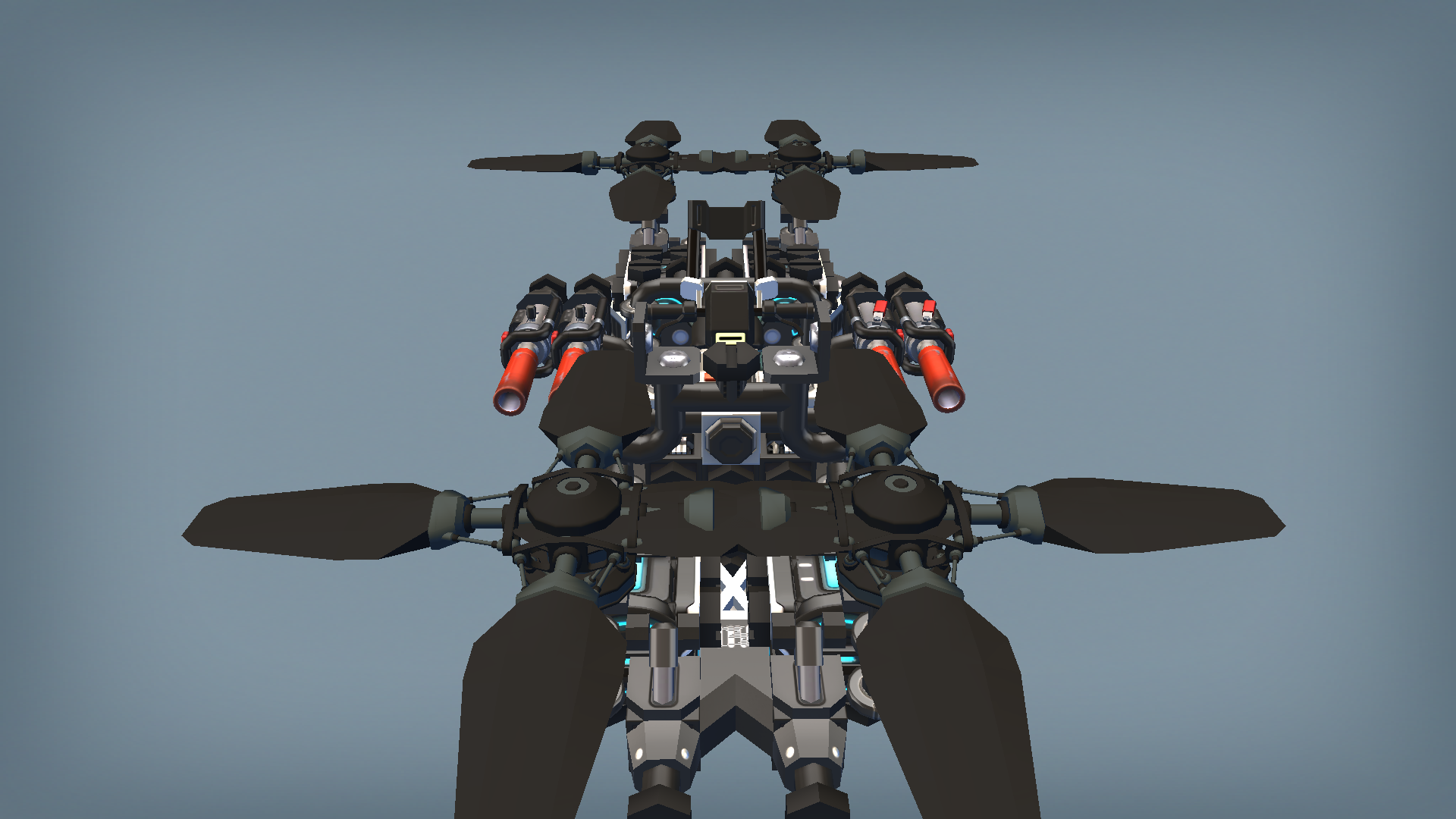 Quadcopter with Guns (with Mods)