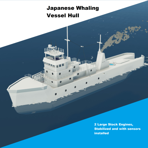 Japanese Whaling Vessel Hull - Free to Use