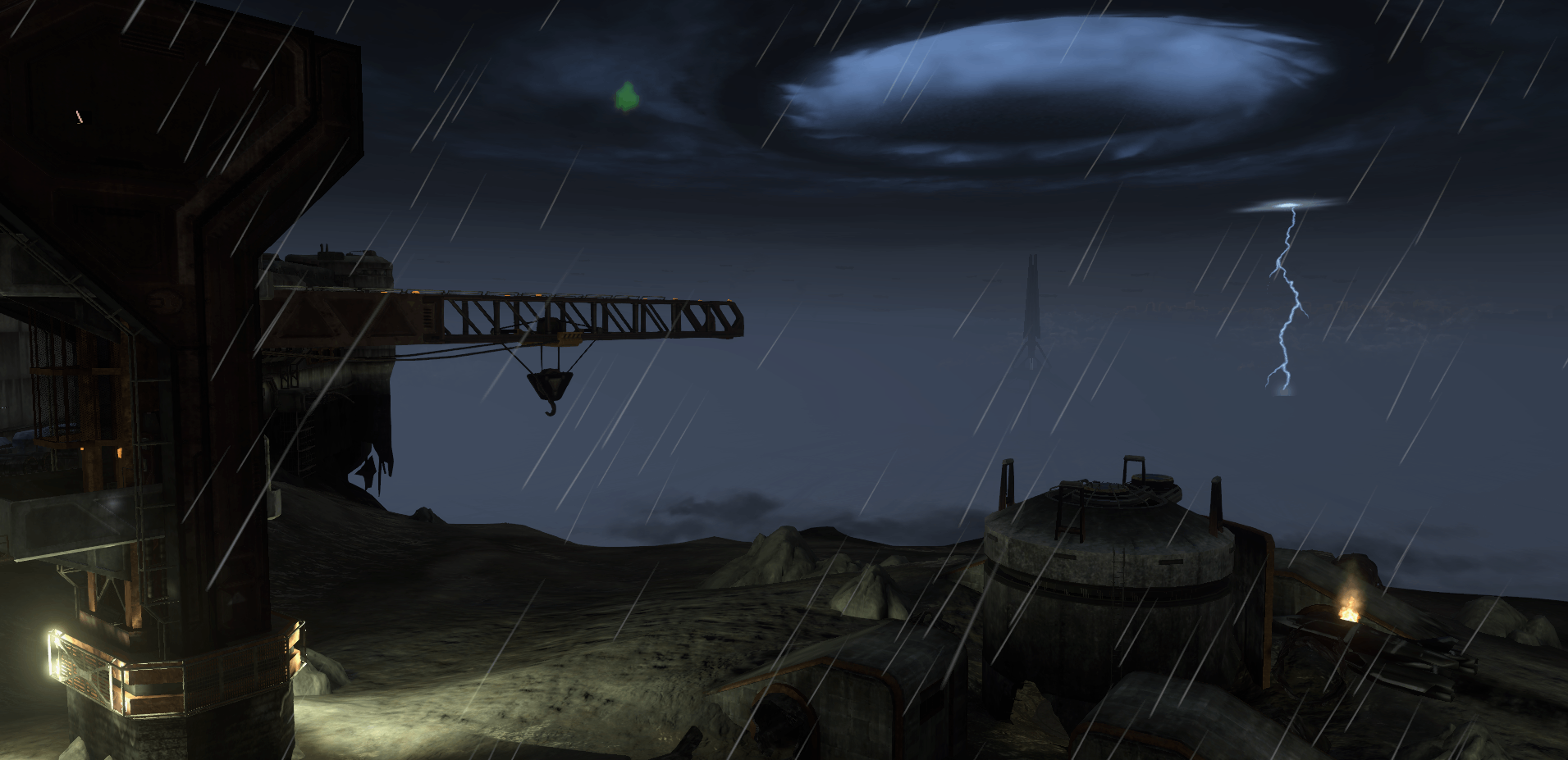 The Storm - ODST Nighttime
