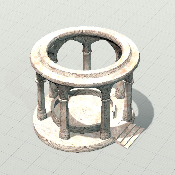 Elven Monument / Stone Gazebo