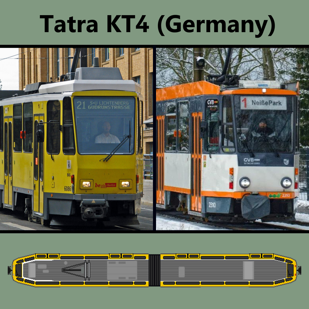 DE Tram | Tatra KT4