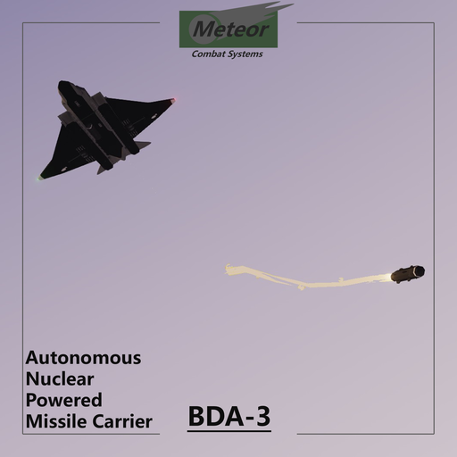 BDA-3 Autonomous Nuclear Powered Missile Carrier