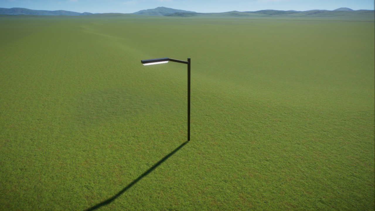 Basic Metal Streetlight