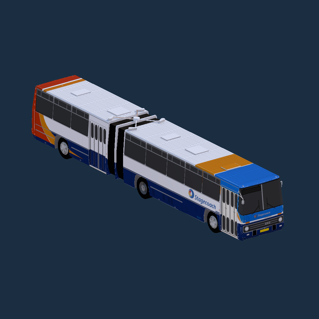 Stagecoach Ikarus bendy bus