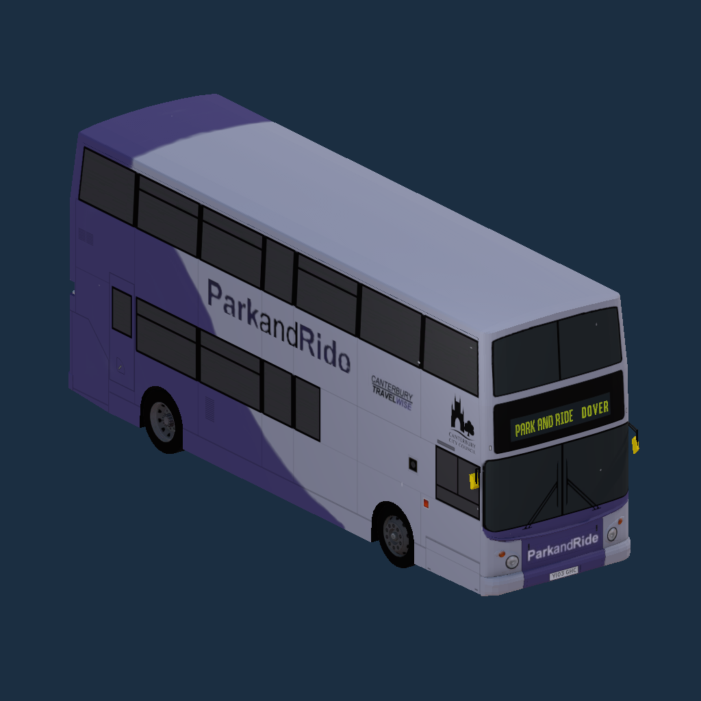 Stagecoach East Kent park and ride dennis trident