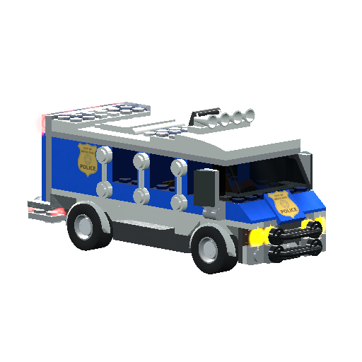 Lego City 60008 Museum Break-in (Police Van)