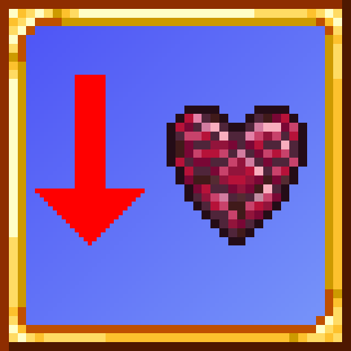 Slowly Lose Max HP – tModLoader Mod