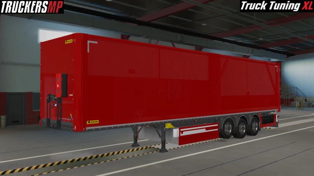 Wielton dry box trailer Tuning (truckersMP)