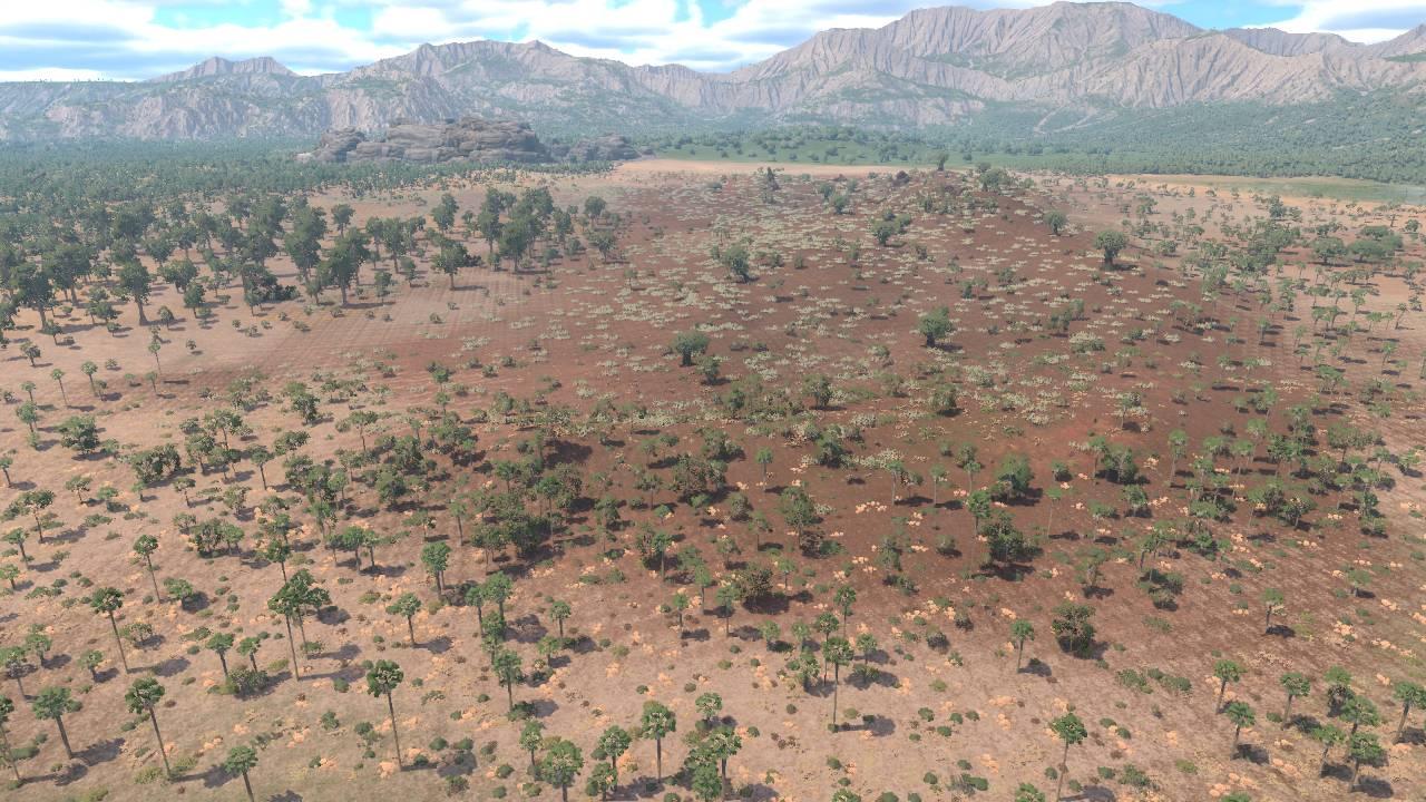 scrubland map (natural pack)