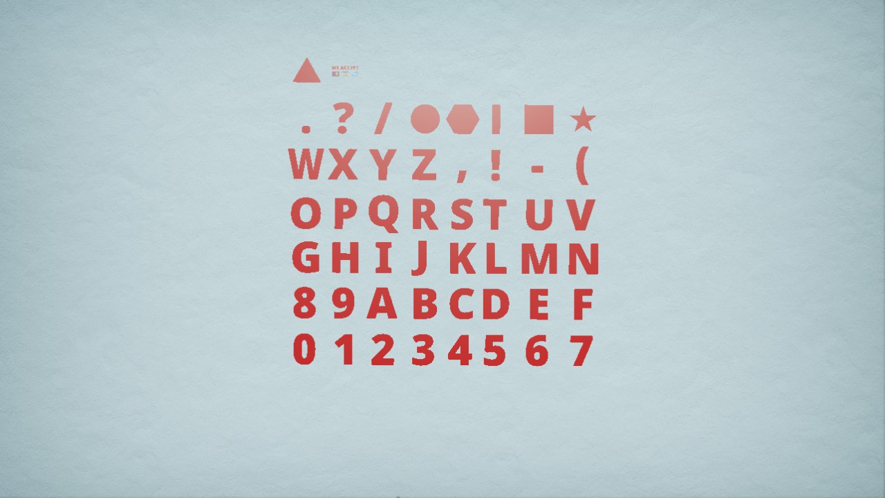 Silent - Window Stickers (Noto) H 15cm