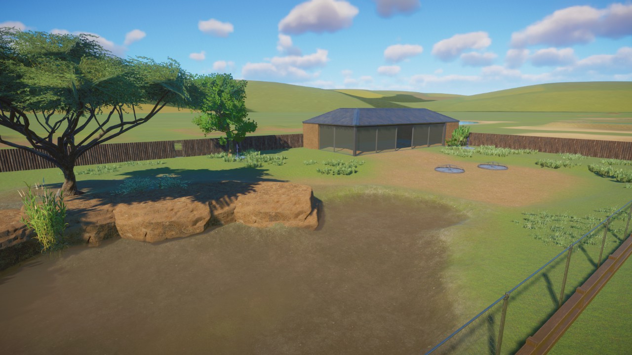 Starter African Buffalo Habitat (new design 2024)