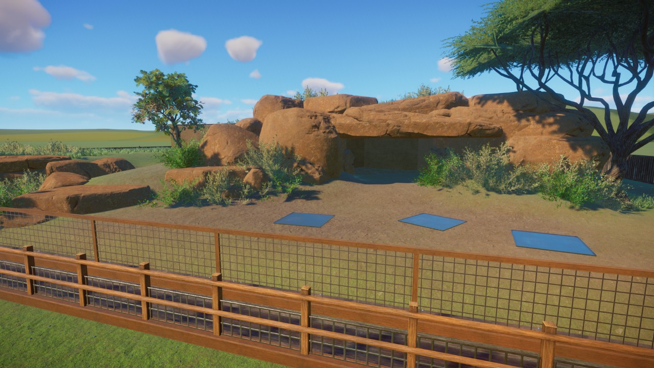 Starter African Wild Dog Habitat (new design 2024)