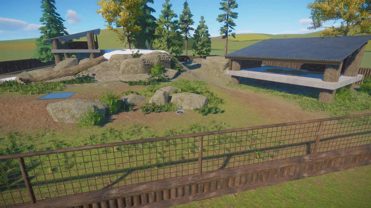 Starter Arctic Wolf Habitat (new design 2024)