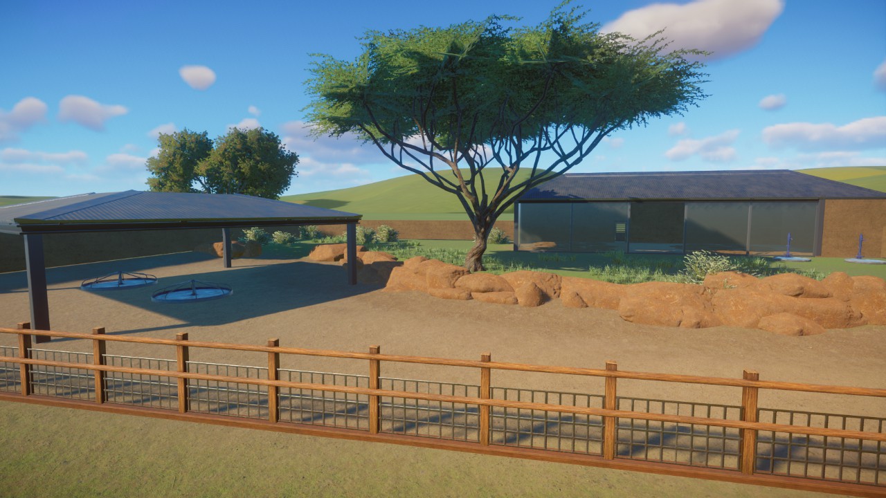 Starter Black Wildebeest Habitat (new design 2024)