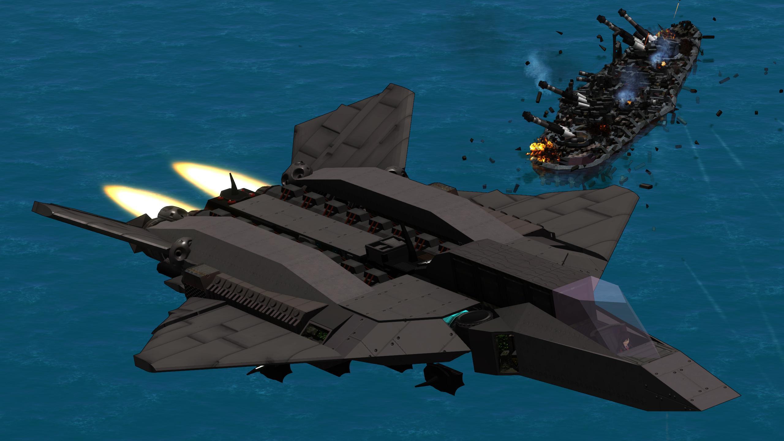 F-84 Shadow Multirole Stealth Bomber
