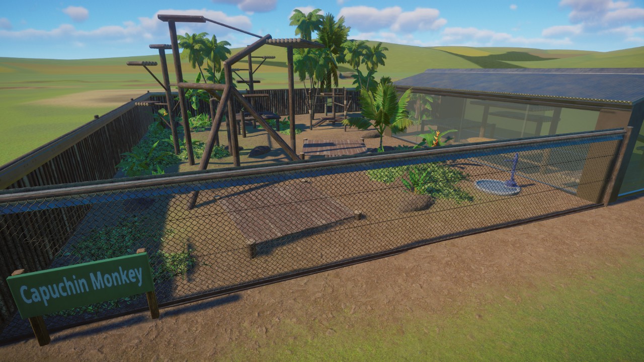 Starter Capuchin Monkey Habitat (new design 2024)