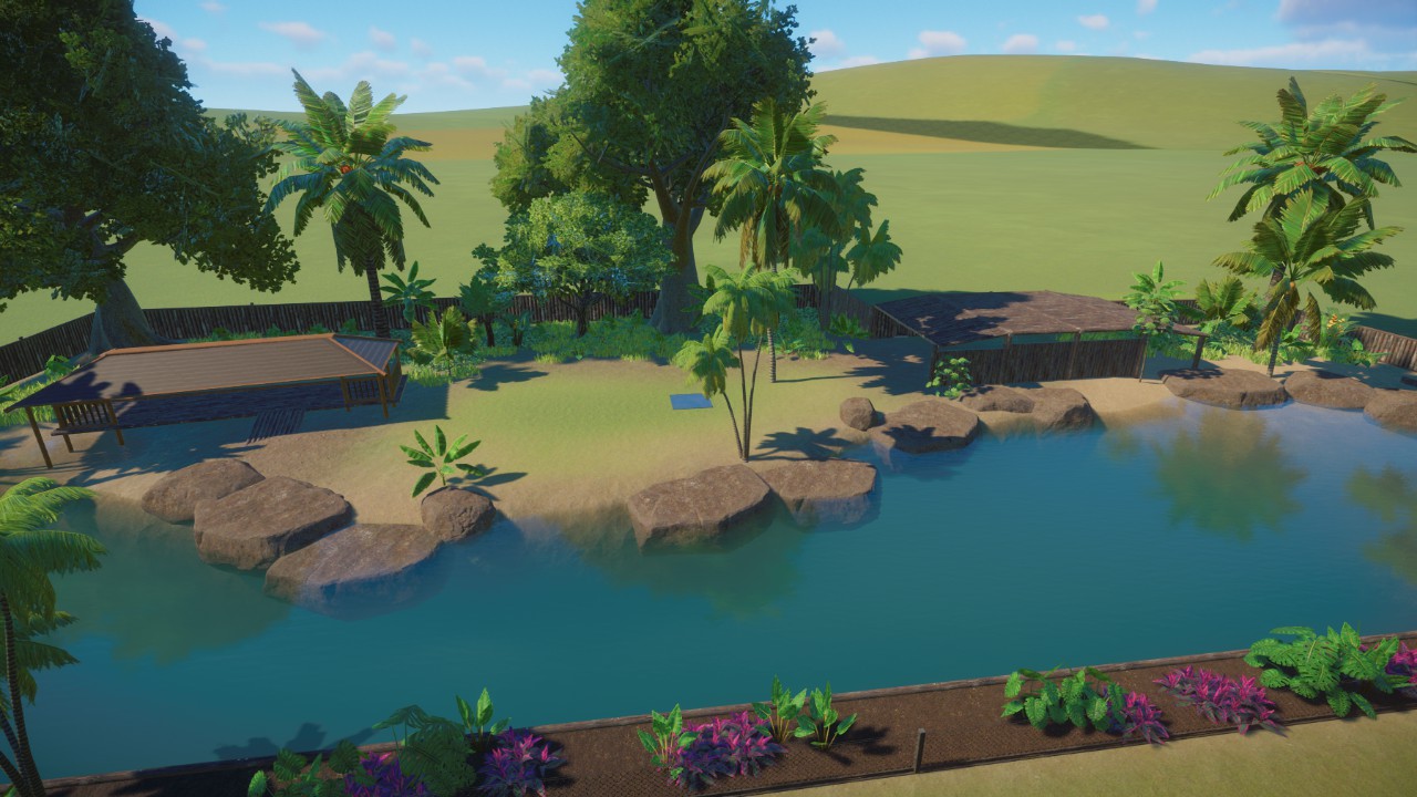 Starter Giant Otter Habitat (new design 2024)